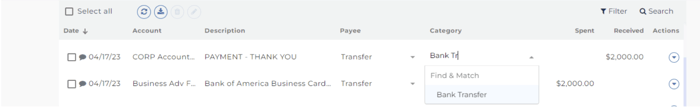 BANK TRANSFERS ARBO HELP