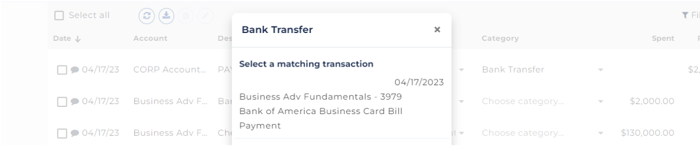 BANKING TRANSFERS ARBO HELP